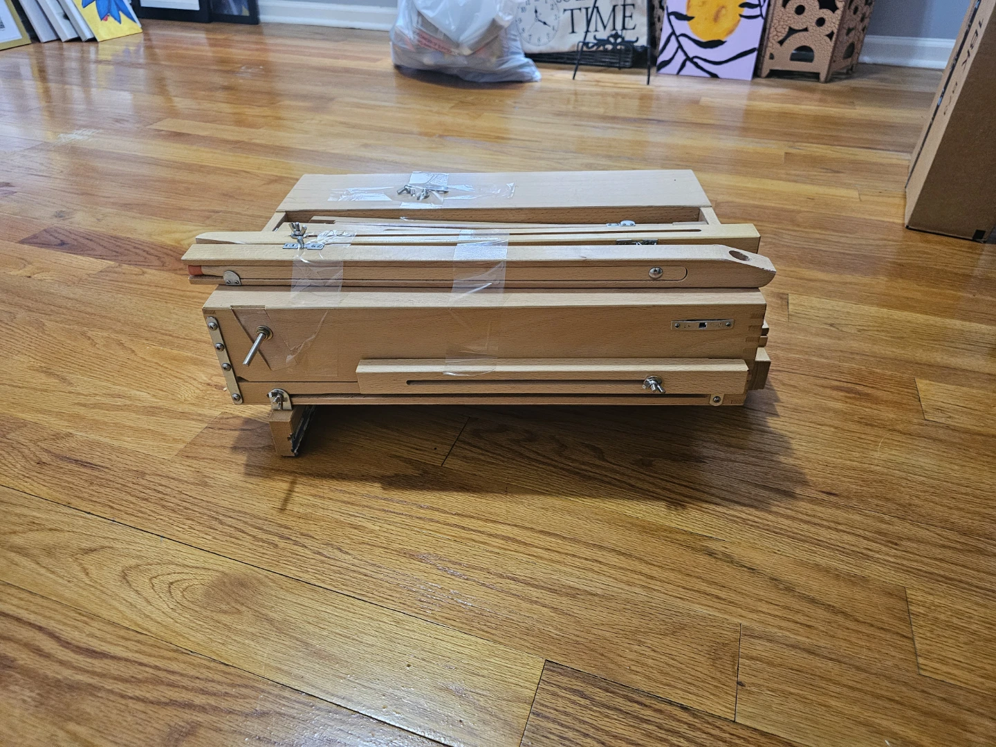 Wooden Artist Easel with Storage - photo 5