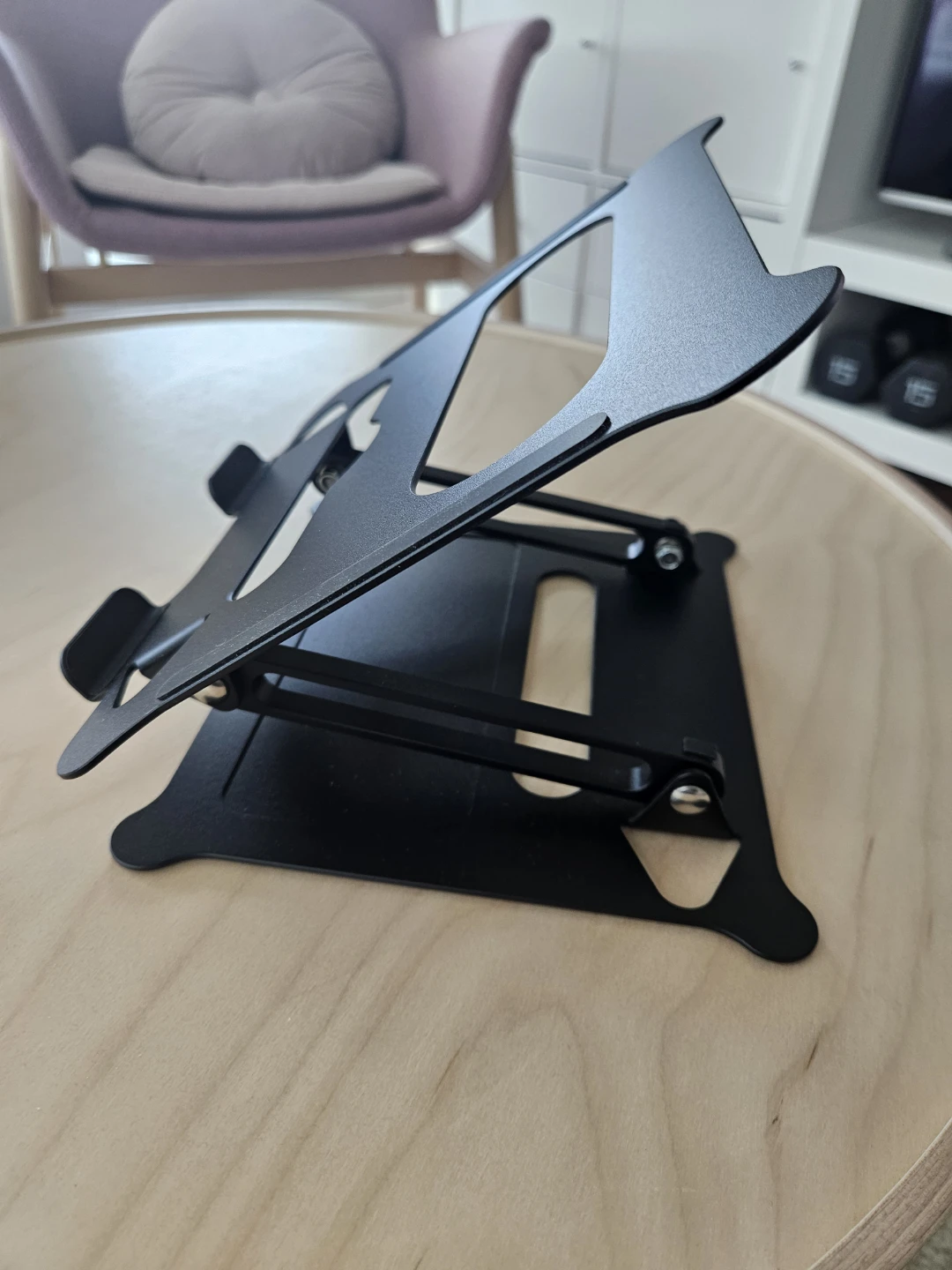 Black Portable Laptop Stand - photo 2
