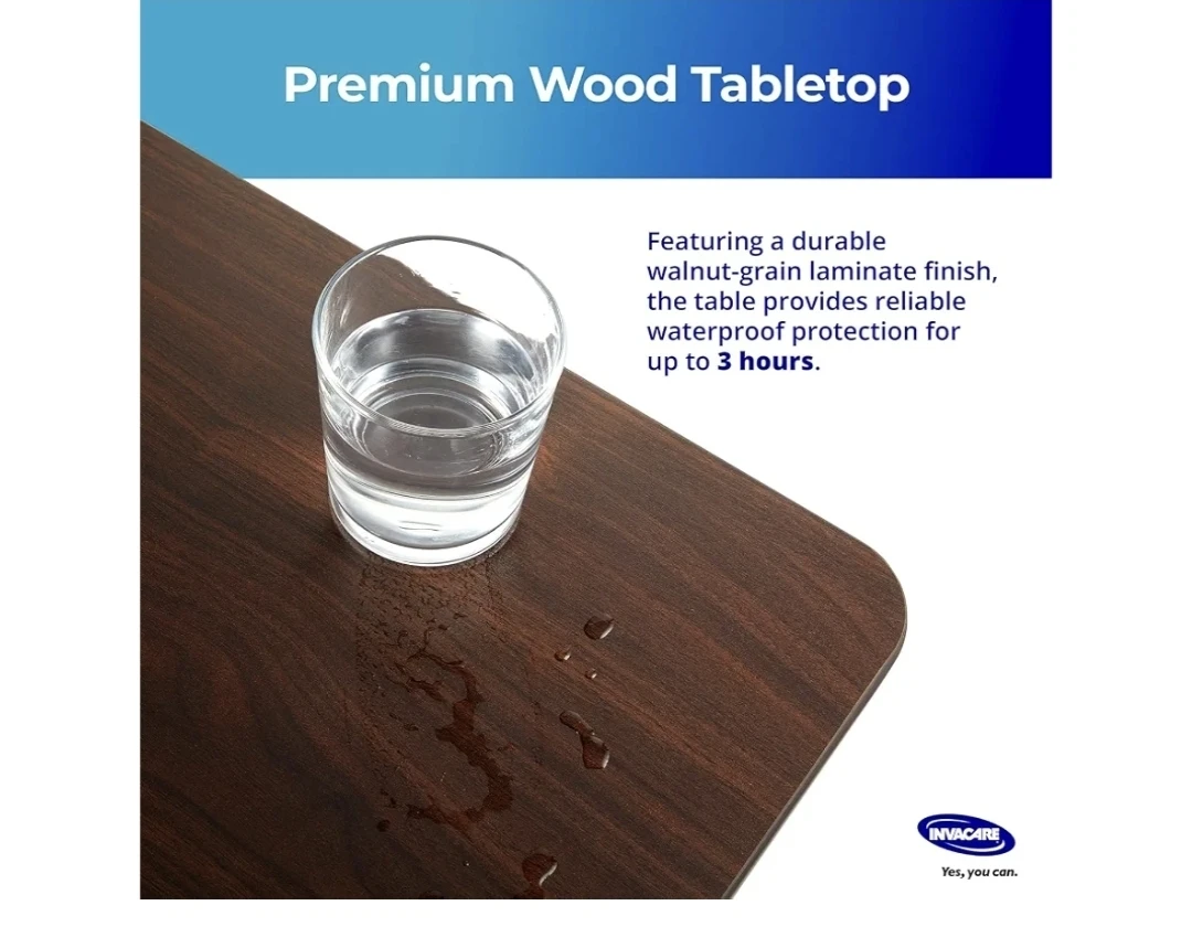 Invacare Adjustable Height Overbed Table - photo 5