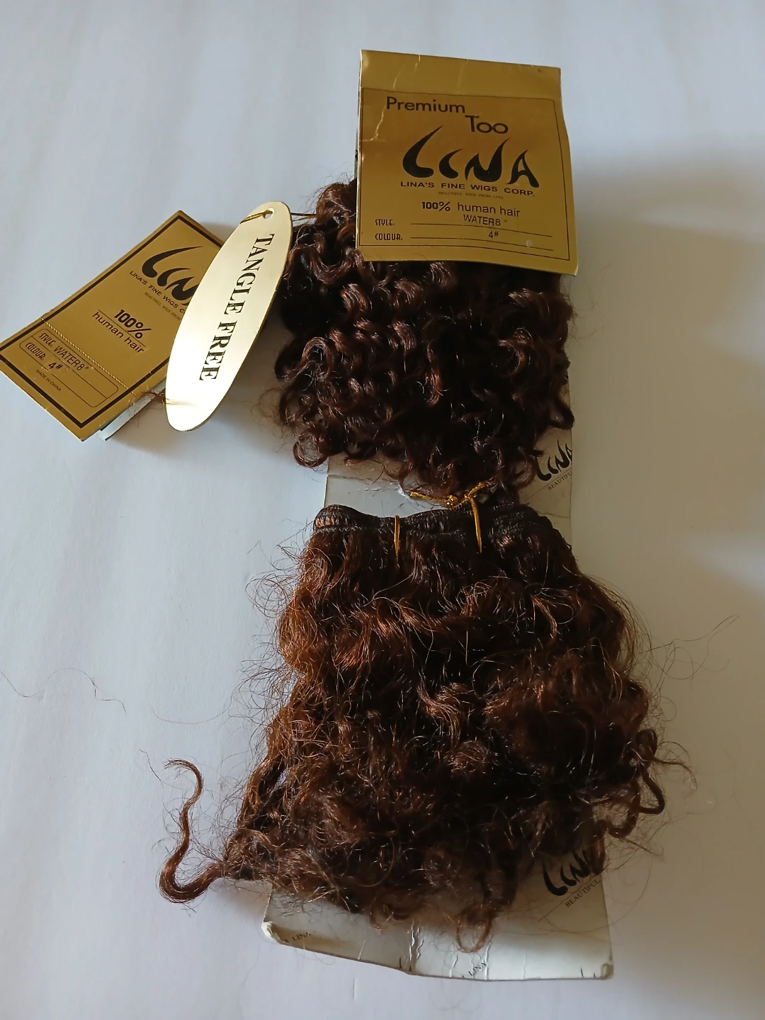 Lina Premium Too 100% Human Hair WATER8" 4#