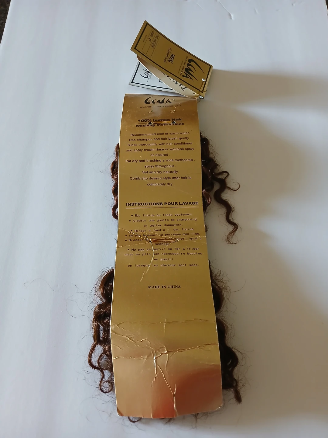 Lina Premium Too 100% Human Hair WATER8" 4# - photo 3