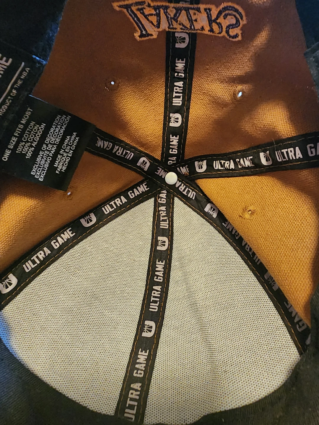 Los Angeles Lakers "Ultra Game" Baseball Cap - photo 4