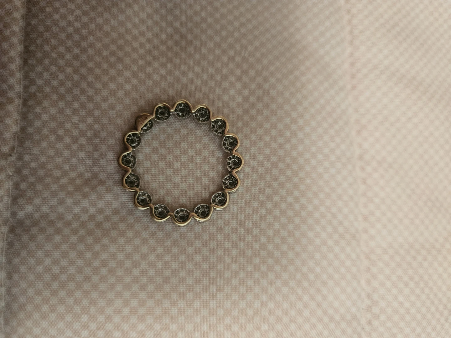 Gold with diamonds  Pendant - photo 2