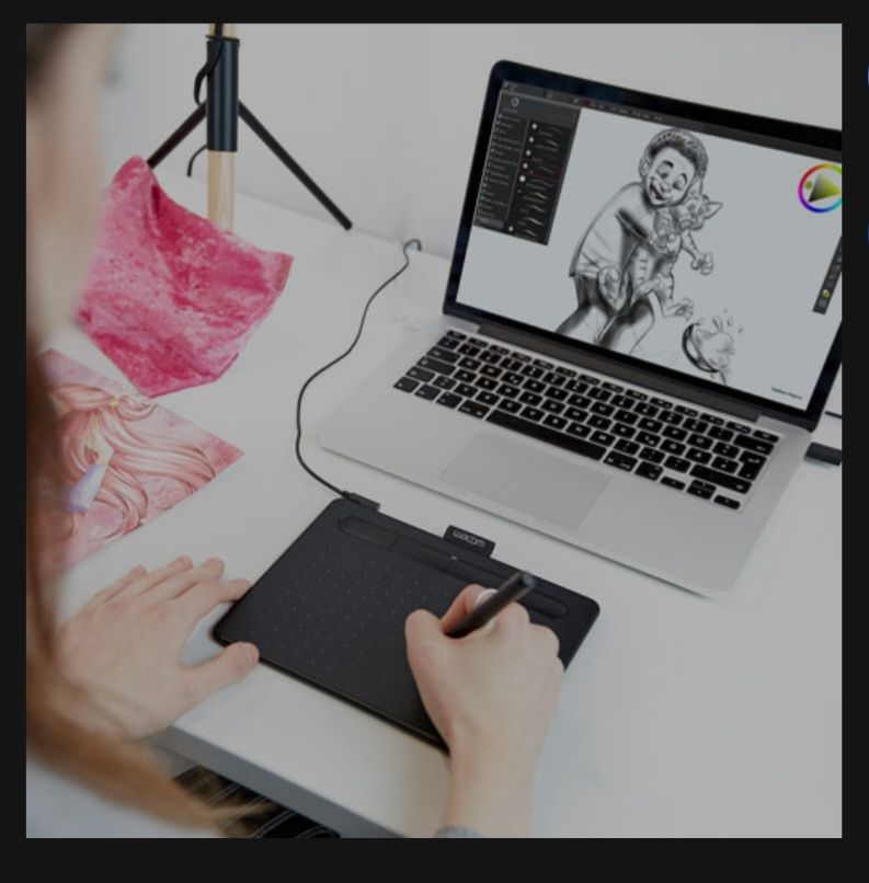Wacom Intuos Pro Digital Graphics Drawing Tablet with Stylus - photo 3