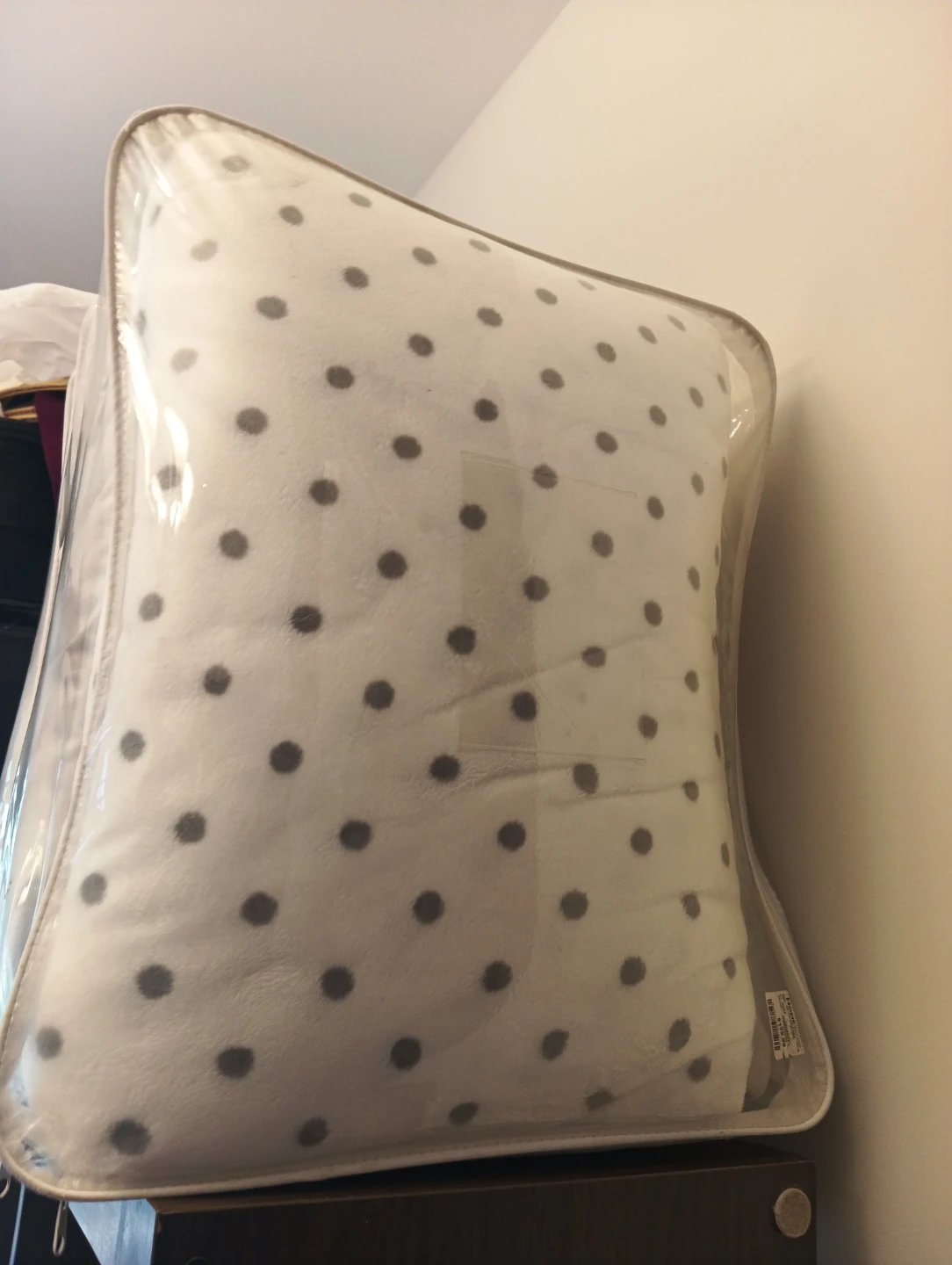 Polka Dot Throw Pillow