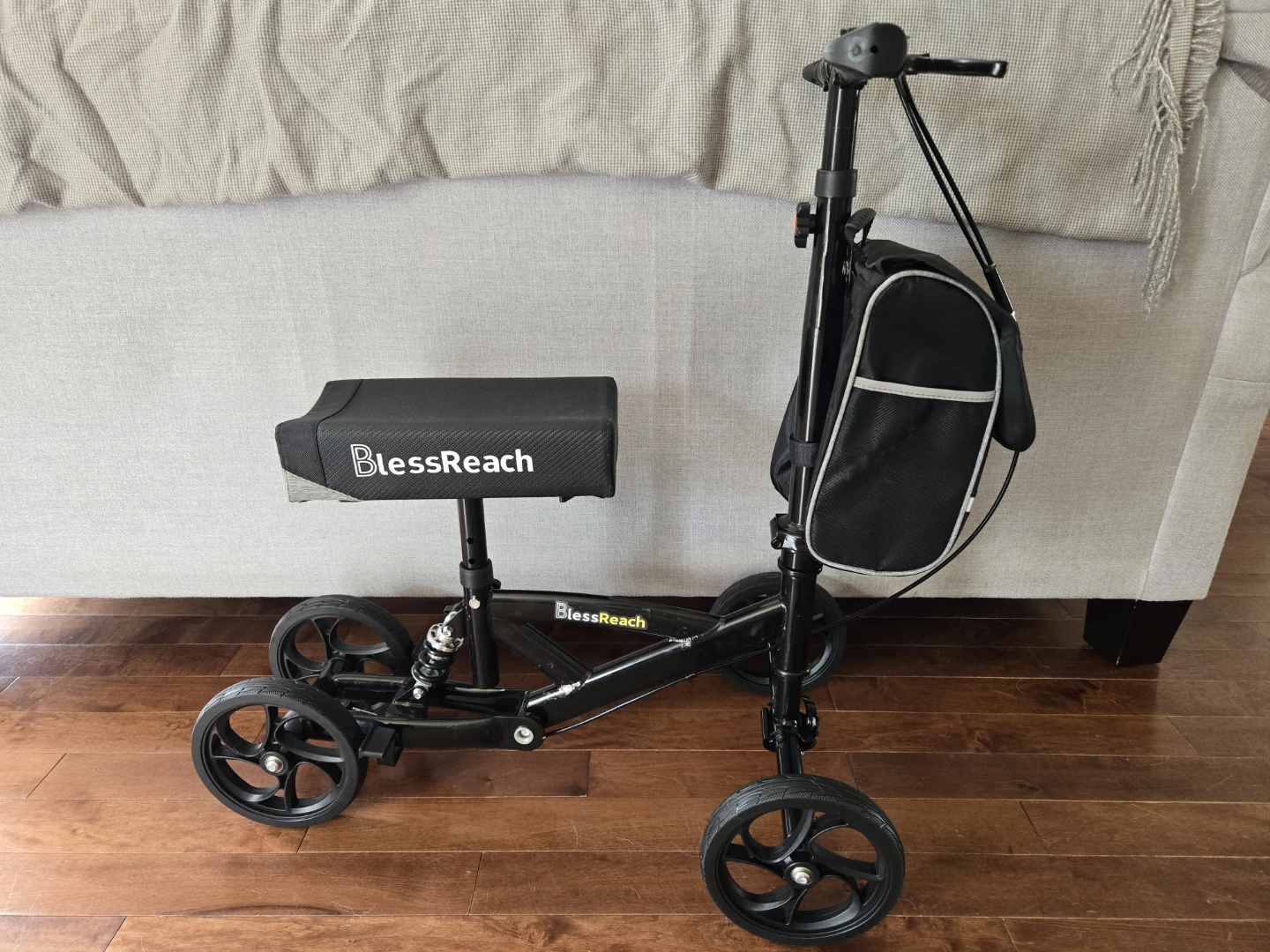 BlessReach Steerable Knee Walker Deluxe