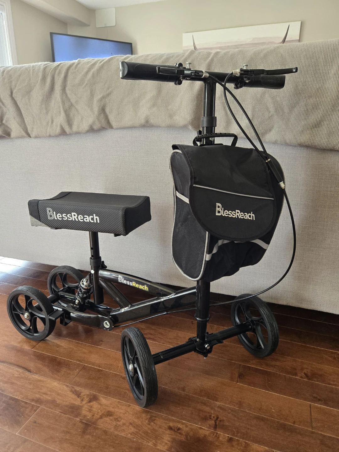 BlessReach Steerable Knee Walker Deluxe - photo 2