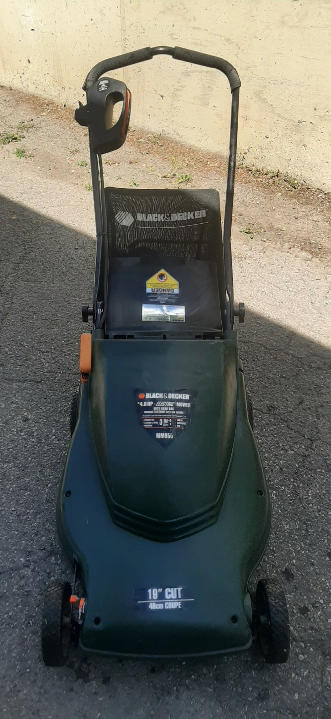 Black & Decker Premium 19"  Electric Lawnmower - photo 2