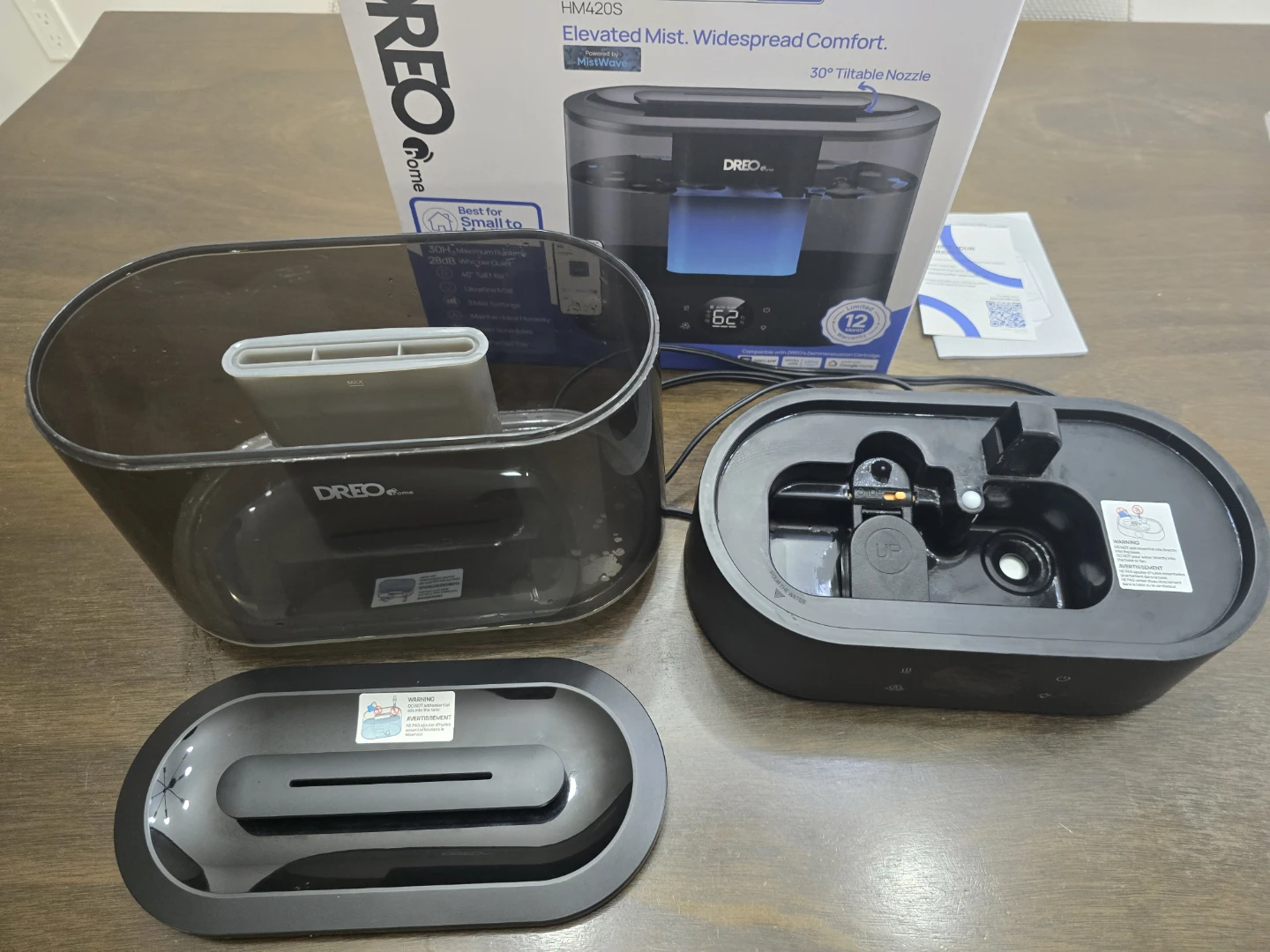 DREO HM420S 4L Cool Mist Humidifier - photo 2