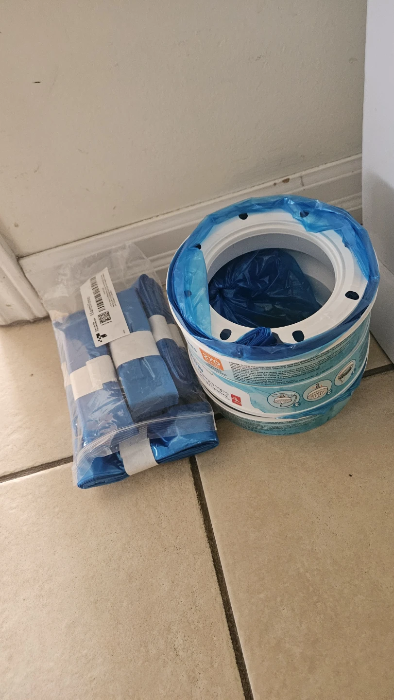 Diaper Genie Pail and 13 pail Refill Liners - photo 2