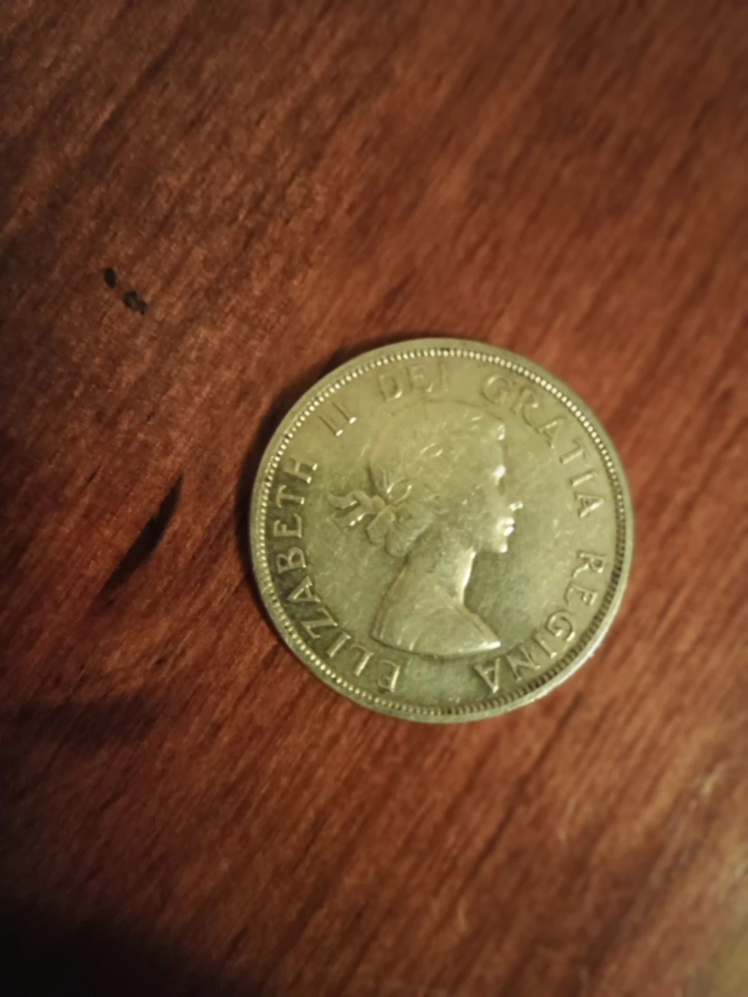 1957 Canadian Dollar Coin(silver coin) - photo 2