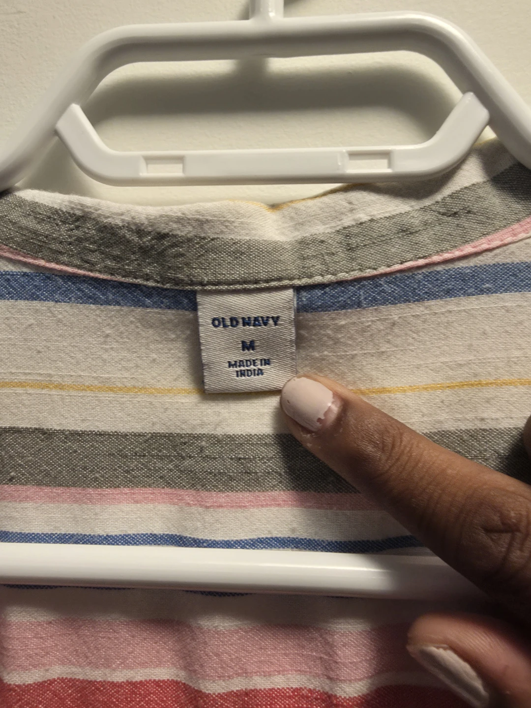 Old Navy Striped Button-Up Shirt - Size M - photo 2