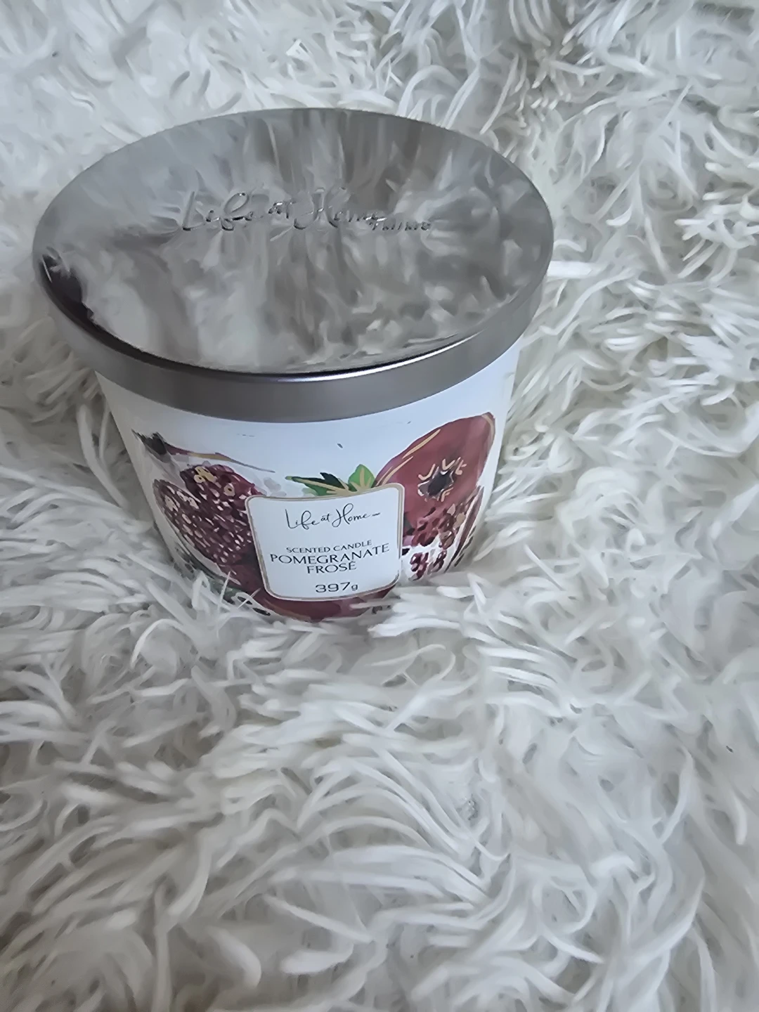 Life at Home Scented Candle - Pomegranate Froze 397g - photo 3