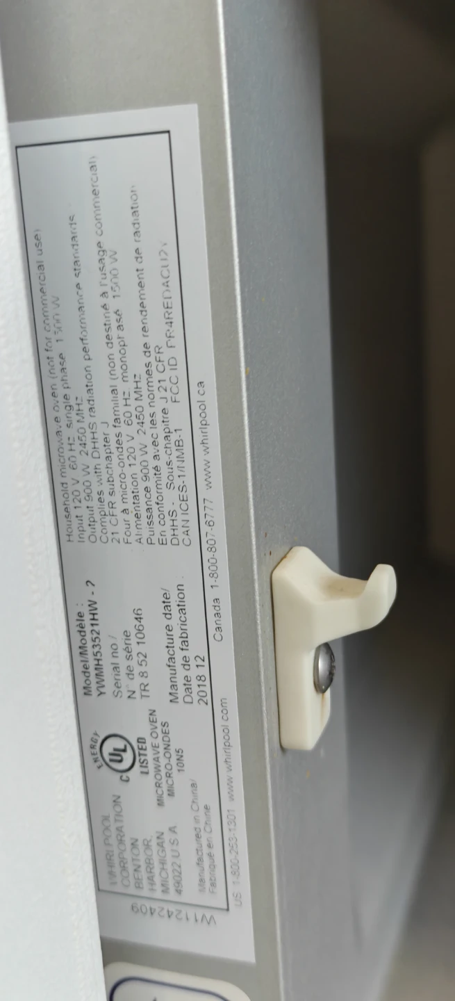 Whirlpool Microwave Oven WMC53522HS - photo 3