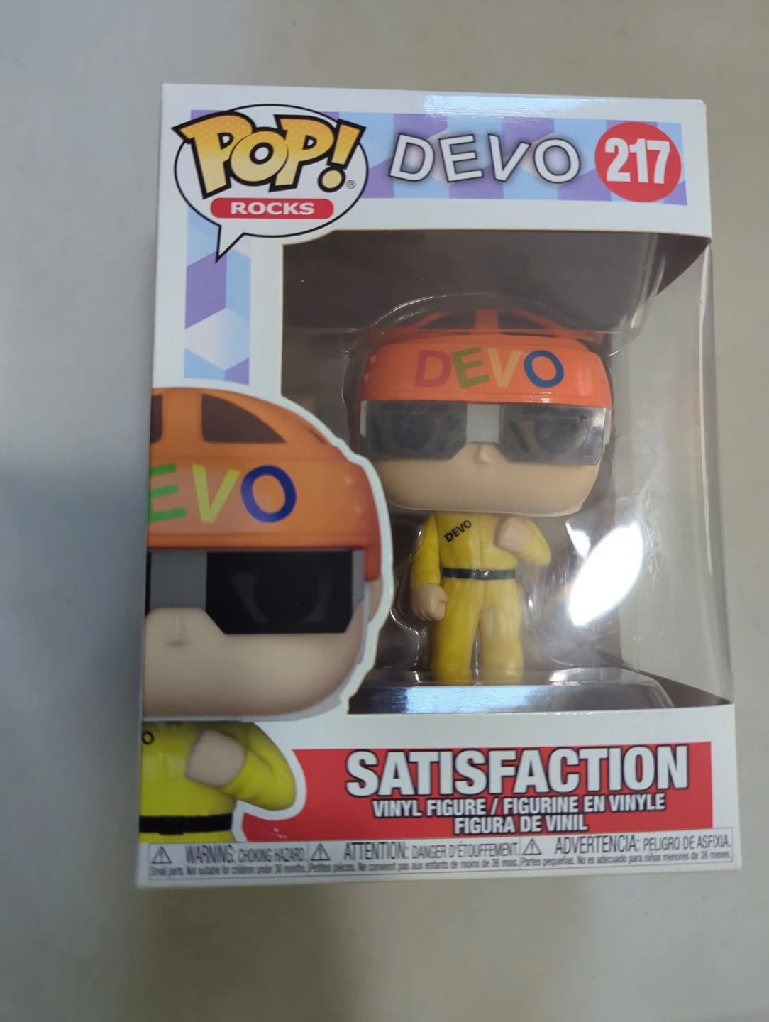 Funko Pop! Rocks Devo Satisfaction Vinyl Figure #217