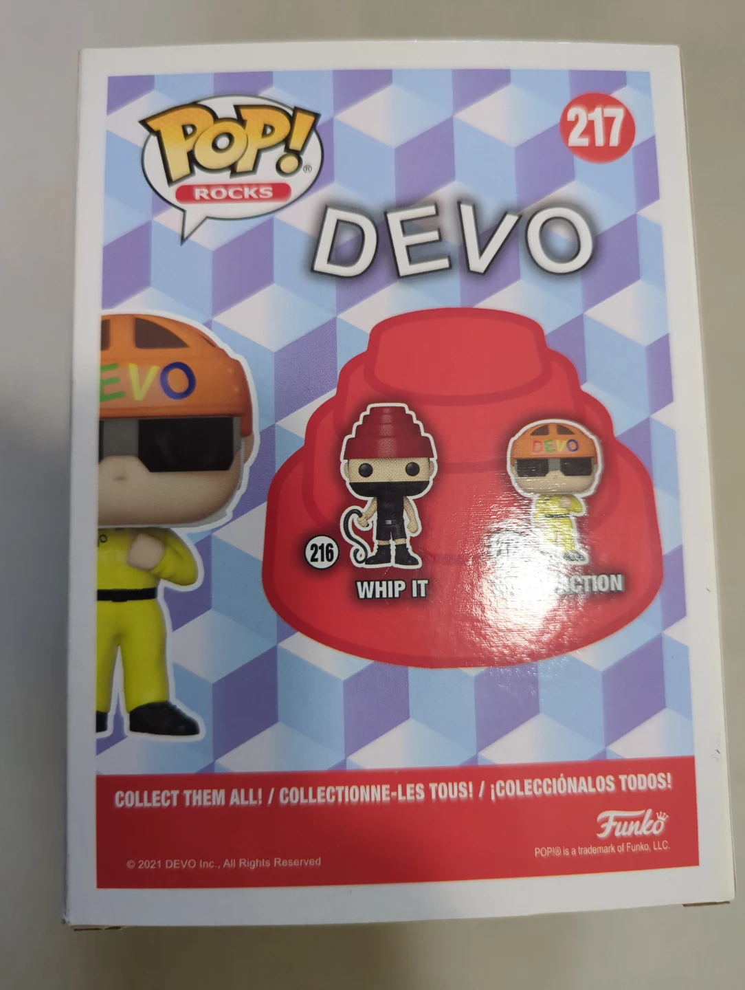 Funko Pop! Rocks Devo Satisfaction Vinyl Figure #217 - photo 3