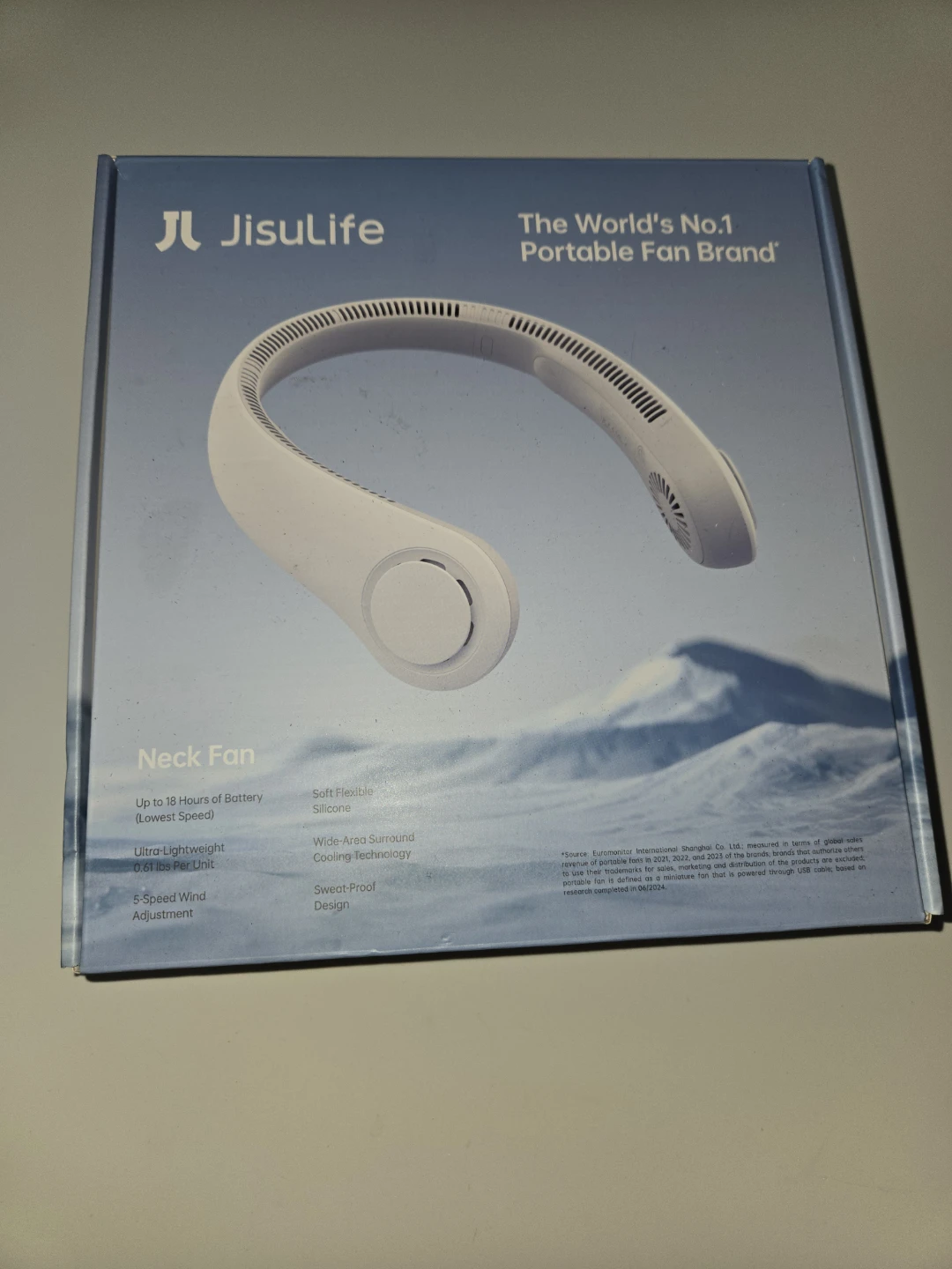 BNIB Portable Fan (White) - photo 2