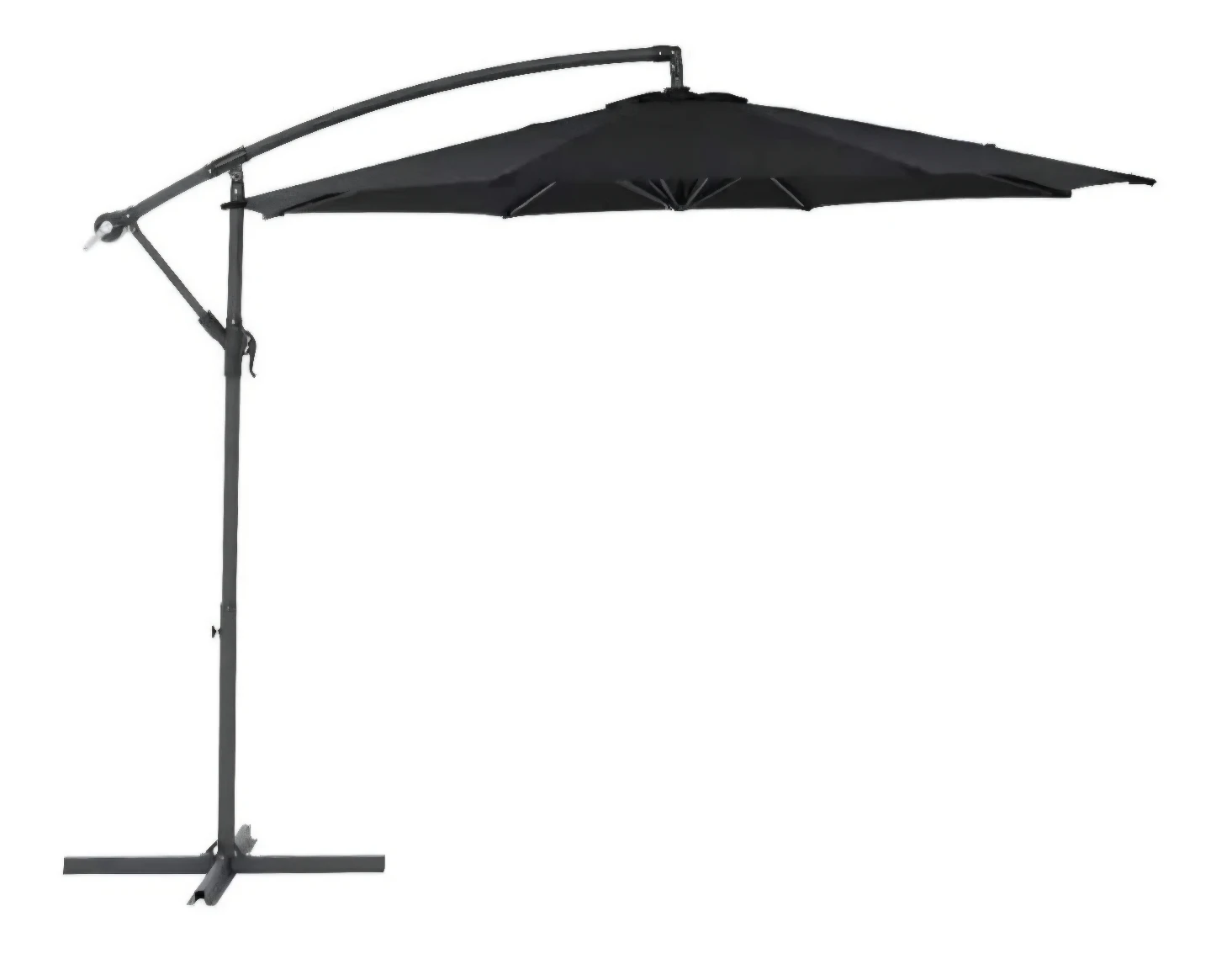 Cantilever Patio Umbrella - 9.5ft Wide Shade - photo 4