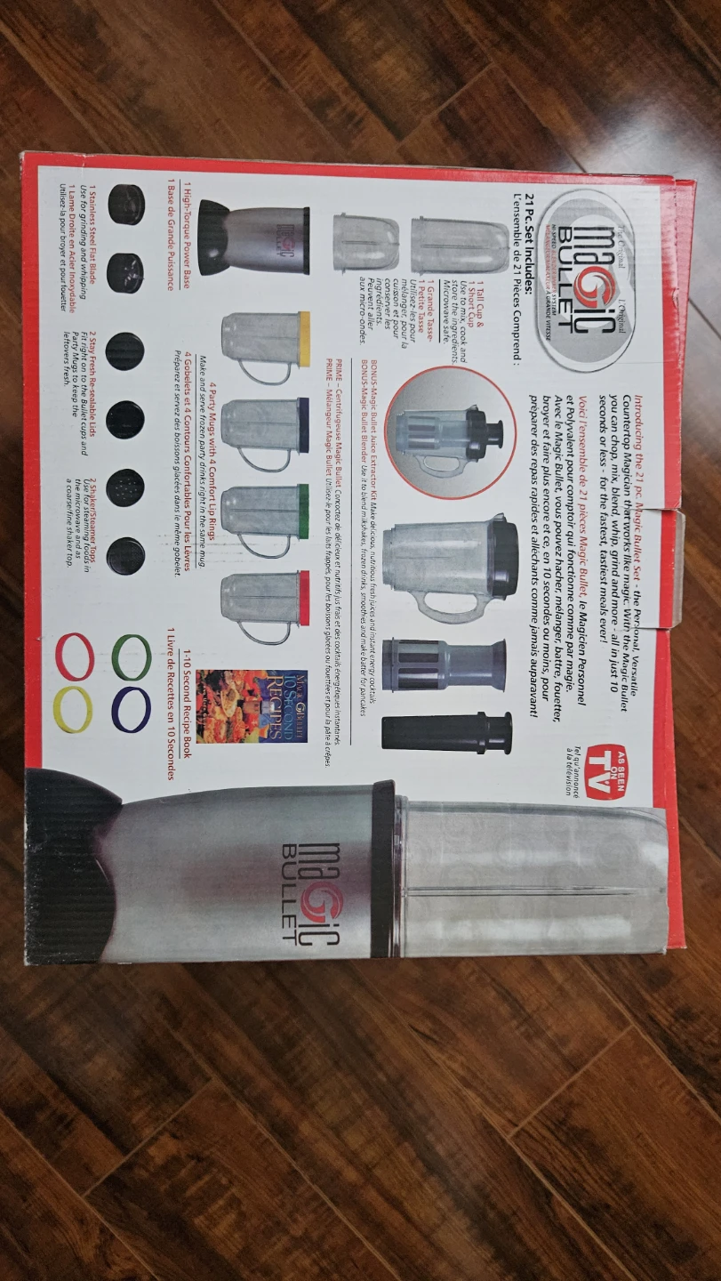Magic Bullet Hi-Speed Blender/Mixer System 21 Piece Set - photo 4
