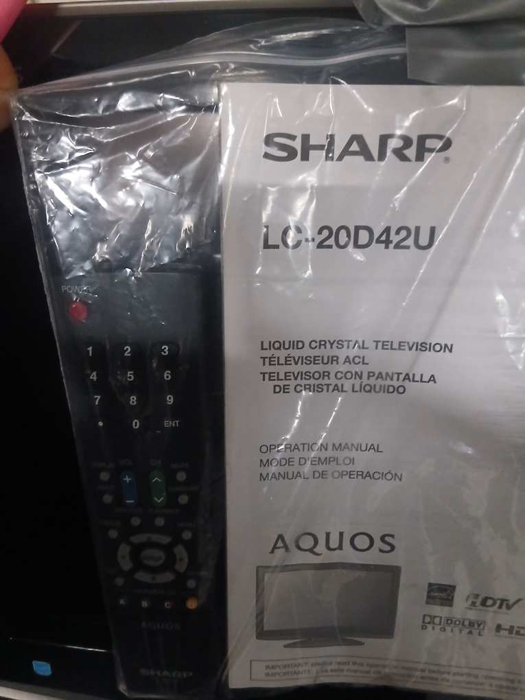 Sharp AQUOS LC-20D42U 20" LCD Television - photo 3