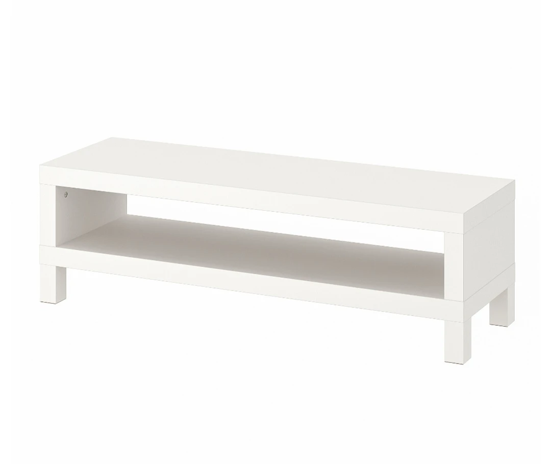 Ikea Lack TV Bench - White - Like New