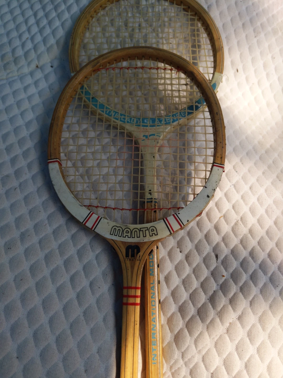 Vintage Manta & Slazenger Badminton Rackets - photo 3