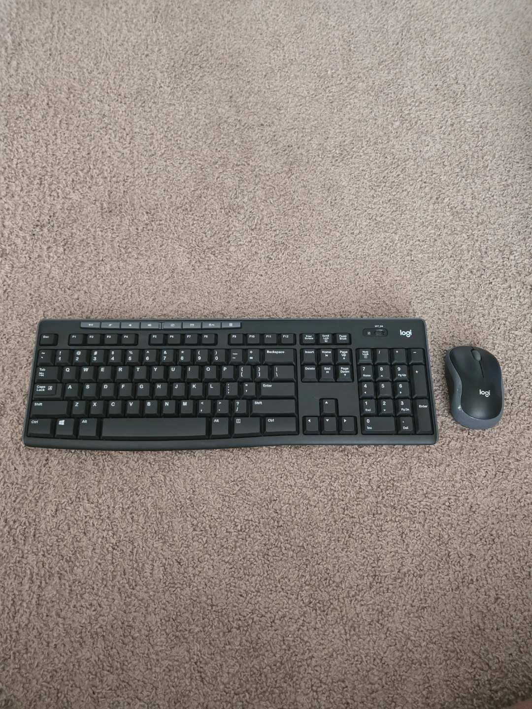 Logitech Wireless Keyboard and Mouse Combo