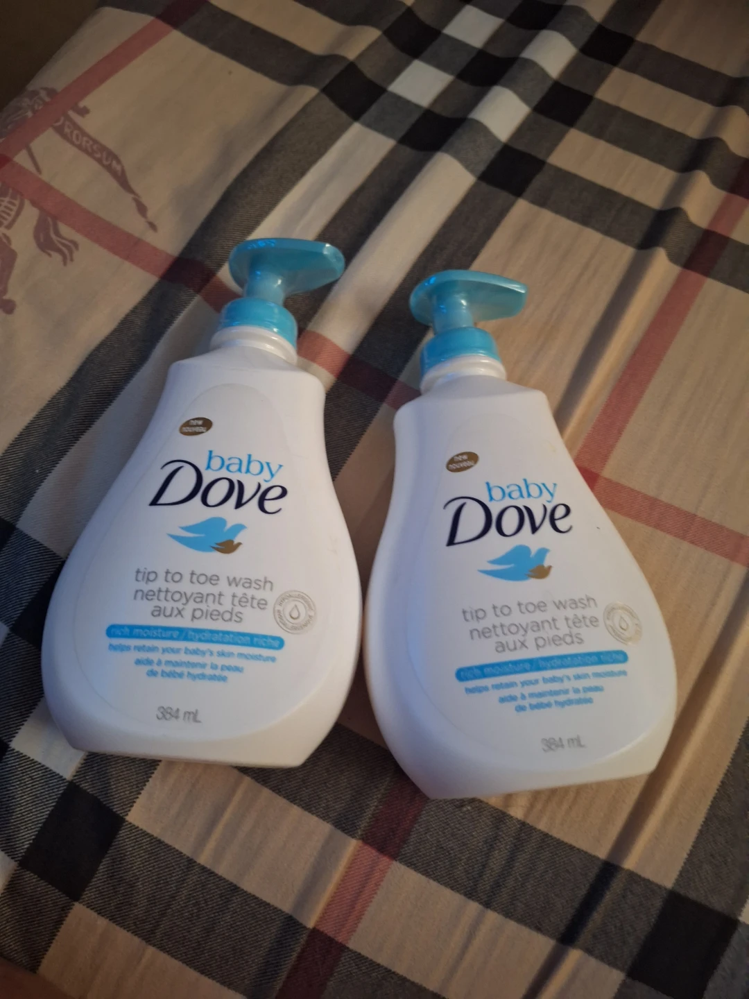 Baby Dove Tip to Toe Wash - Rich Moisture (2 x 384mL)