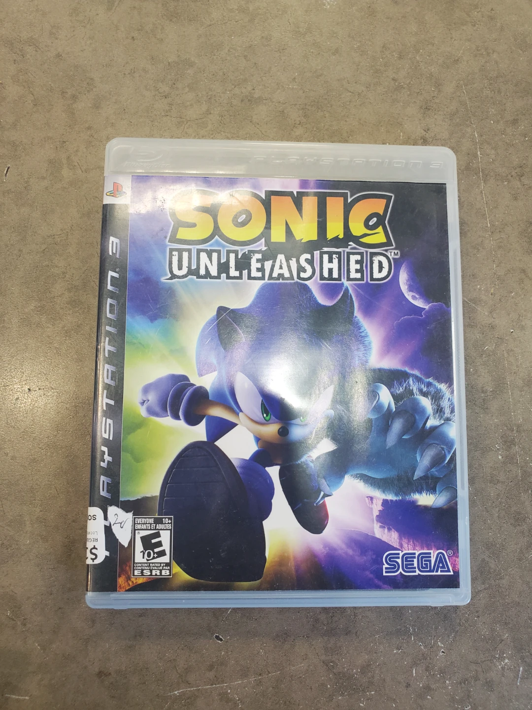 Sonic Unleashed Video Game for PlayStation 3