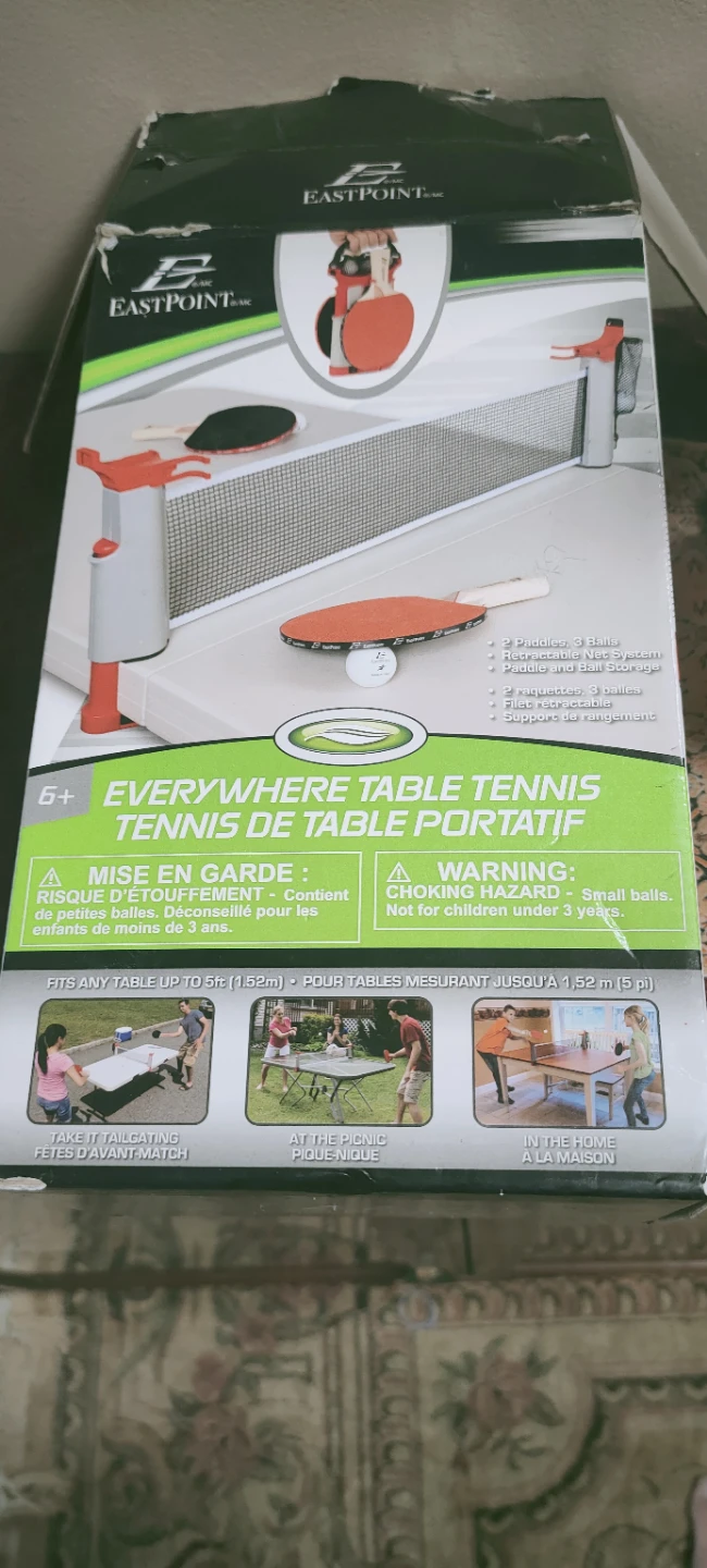 EastPoint Everywhere Table Tennis Set