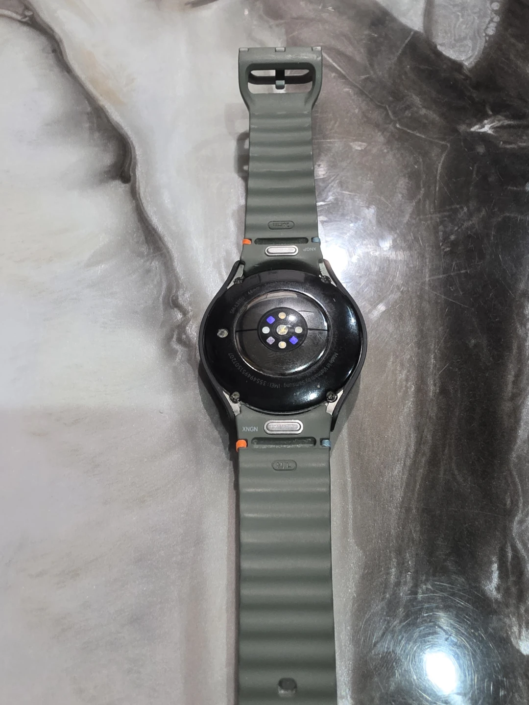 Smartwatch with Green Band samsung - photo 2