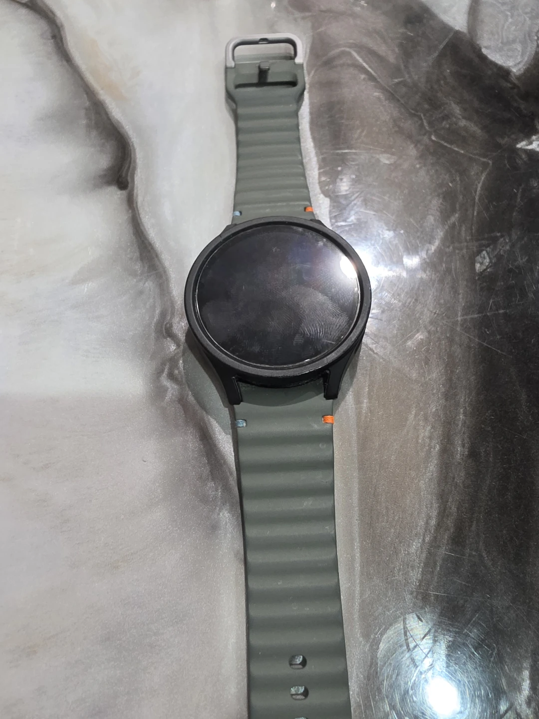 Smartwatch with Green Band samsung - photo 3