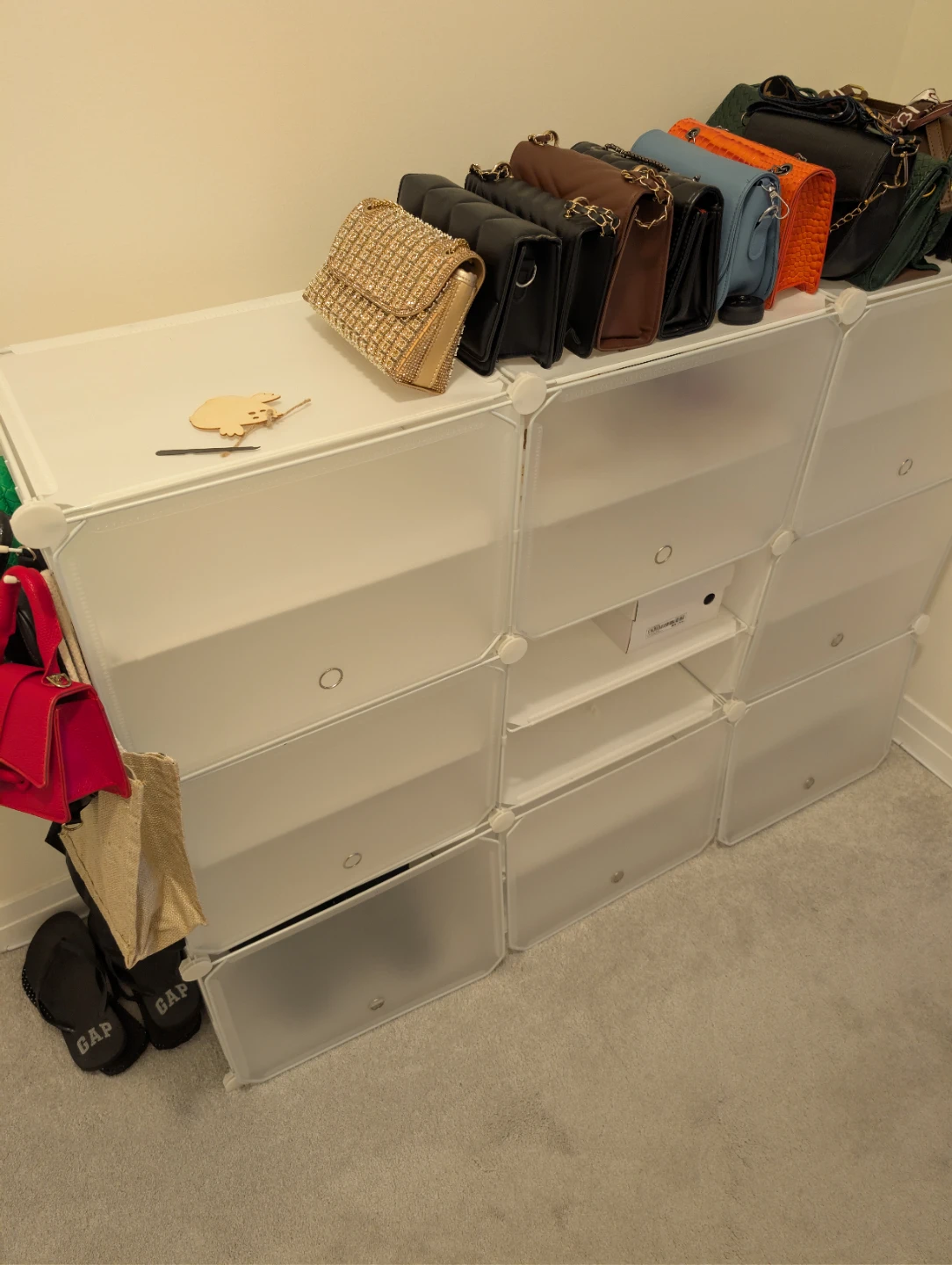 White Cube Storage Organizer - photo 2