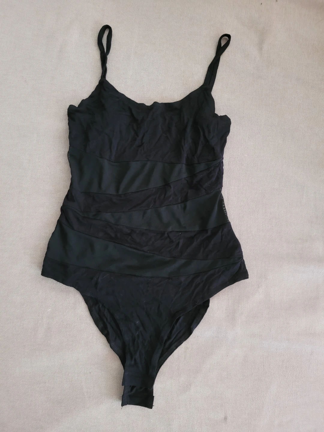 Black One-Piece Swimsuit
