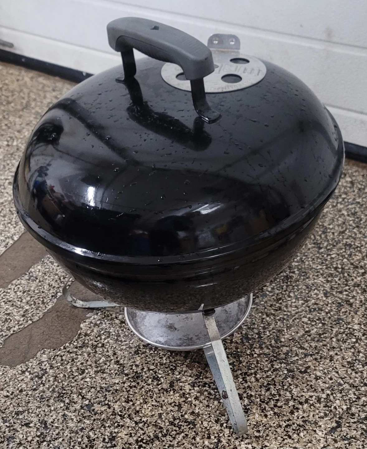 Black Weber Kettle Charcoal Grill - photo 3