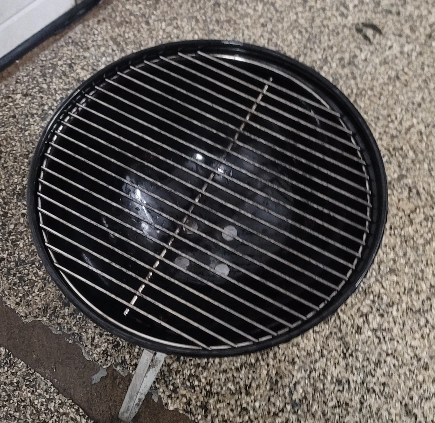 Black Weber Kettle Charcoal Grill - photo 4