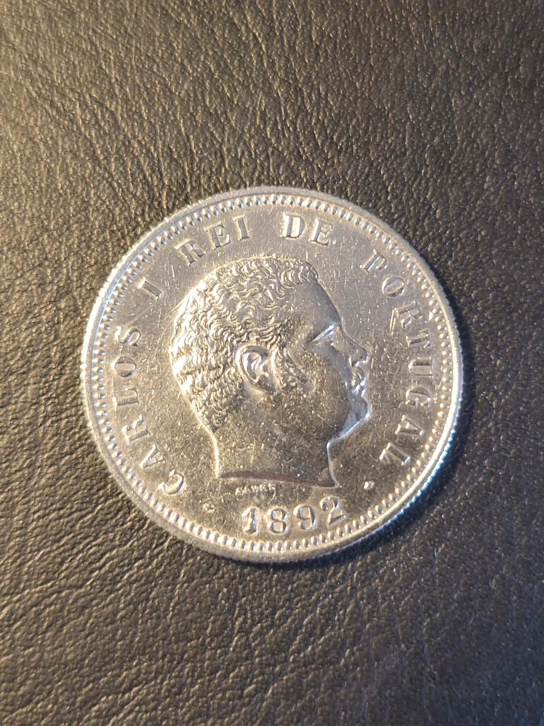 1892 200 Reis Coin - Portugal