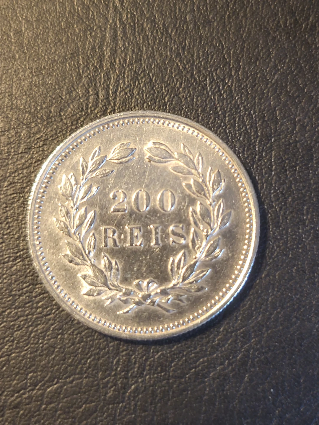 1892 200 Reis Coin - Portugal - photo 2