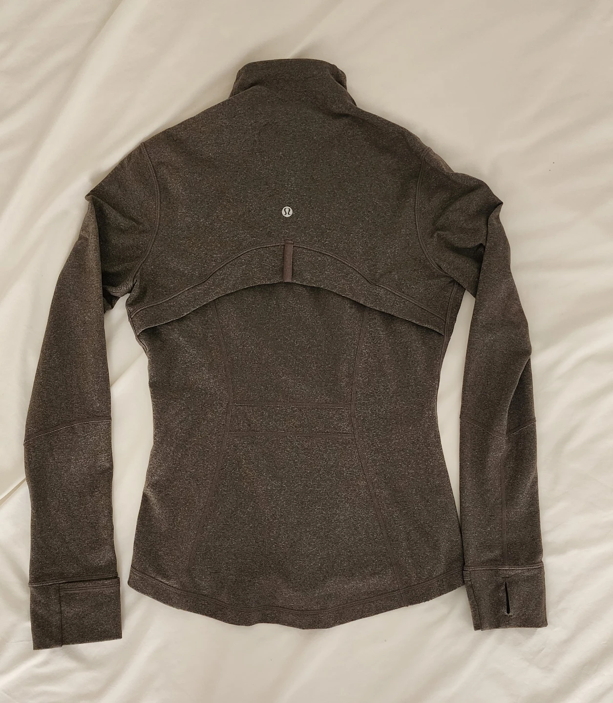 Lululemon Define Jacket Nulu Heathered Grey Size 8 - photo 2