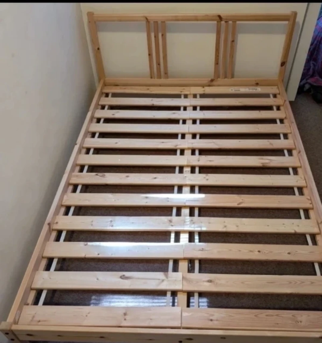 IKEA twin frame + ÅSVANG Foam Mattress - photo 2