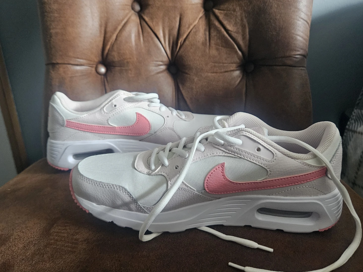 Nike Air Max Sneakers - White/Pink - photo 3