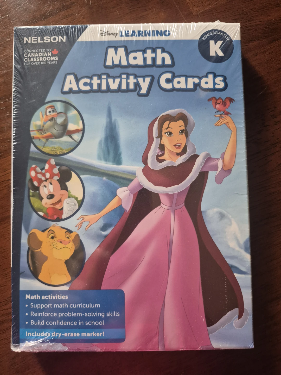 Disney Learning Math Activity Cards Kindergarten