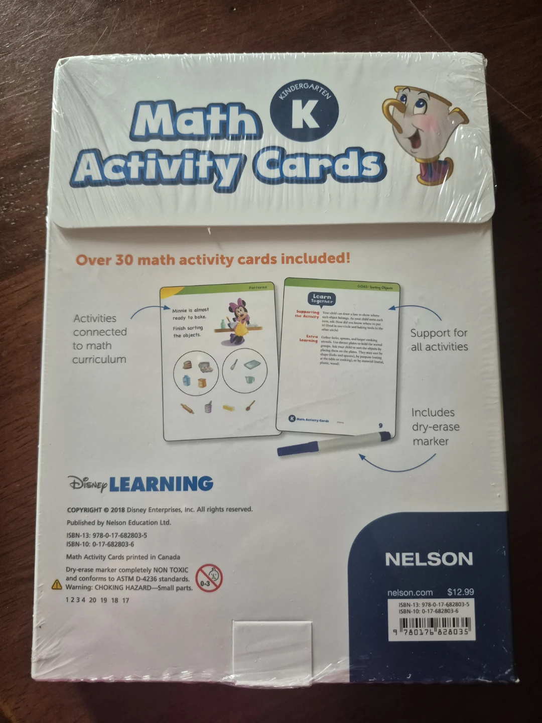Disney Learning Math Activity Cards Kindergarten - photo 2