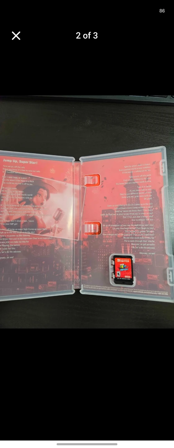 Super Mario Odyssey - Nintendo Switch Game - photo 2