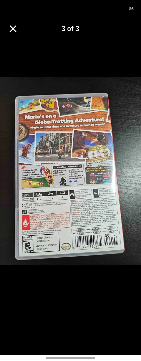 Super Mario Odyssey - Nintendo Switch Game - photo 3