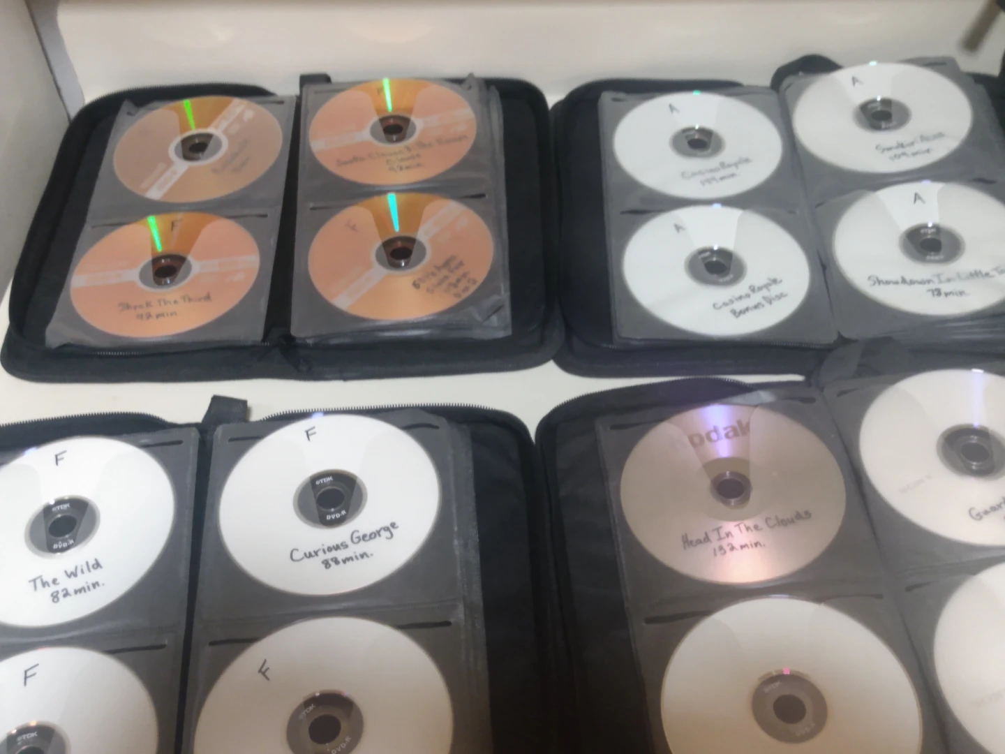CD/DVD Binder Storage Cases