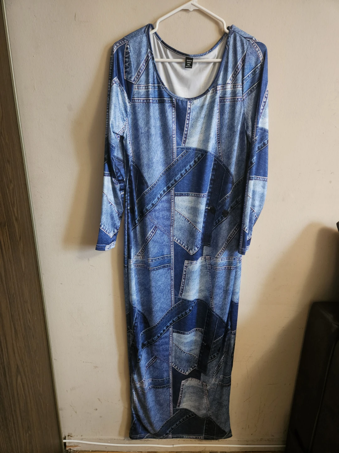 SHEIN Long Sleeve Maxi Dress - photo 2