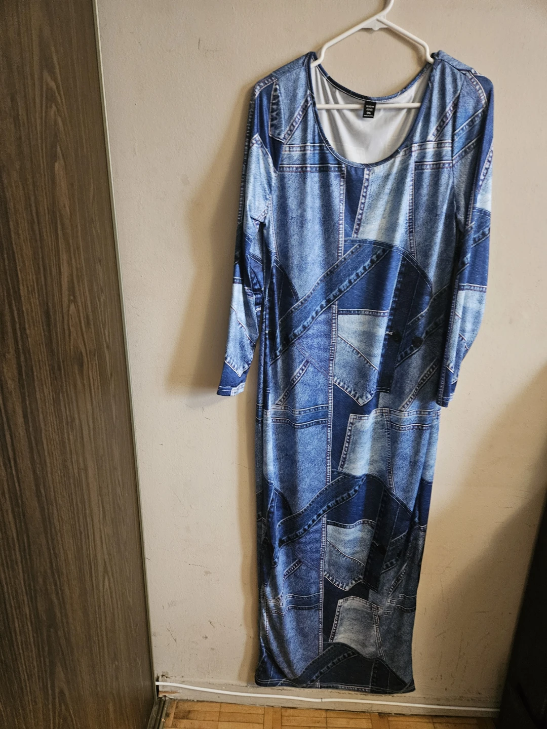 SHEIN Long Sleeve Maxi Dress - photo 3