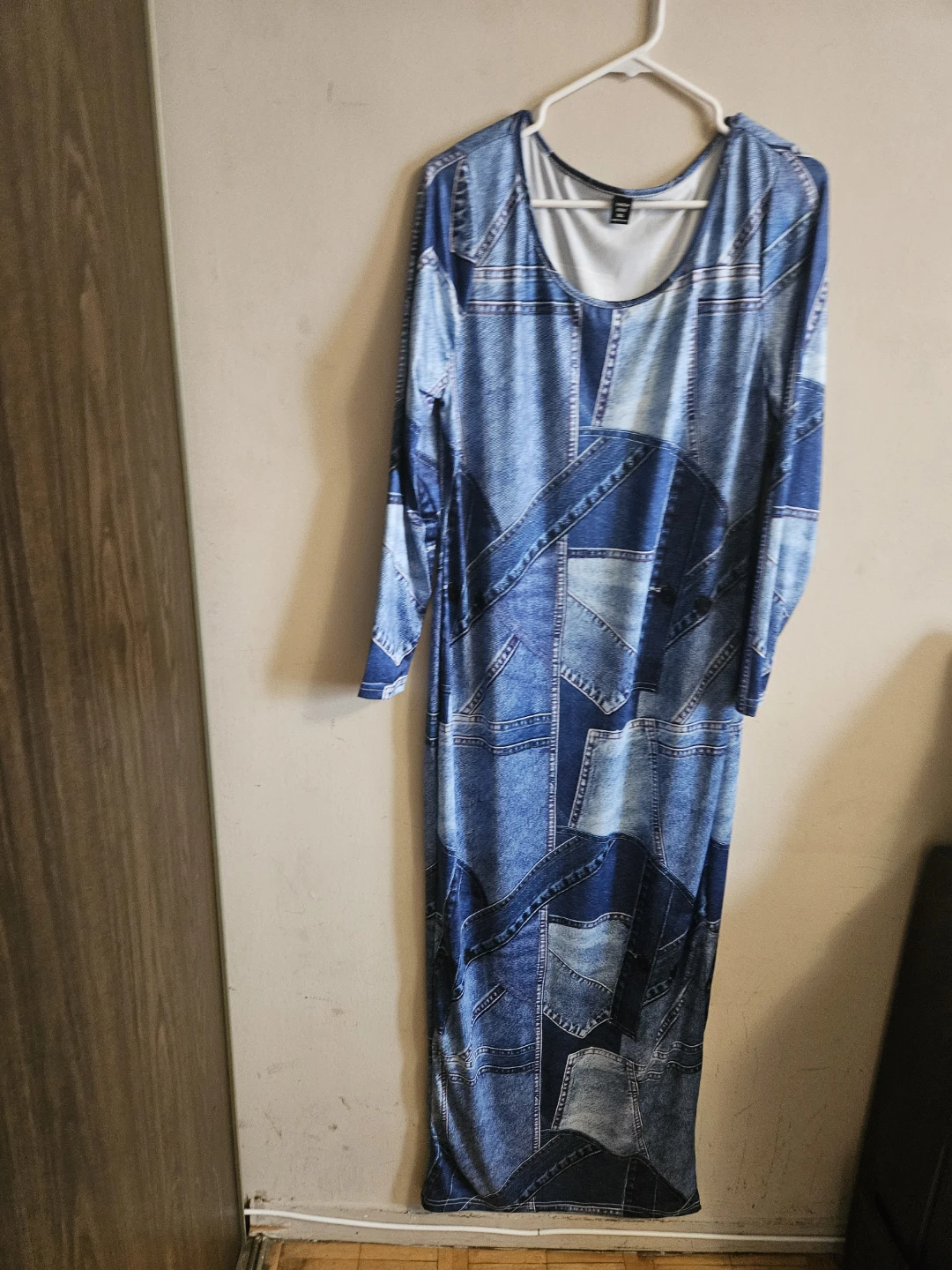 SHEIN Long Sleeve Maxi Dress - photo 4