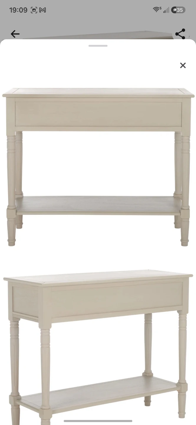 Console Table with Two Drawers - photo 2